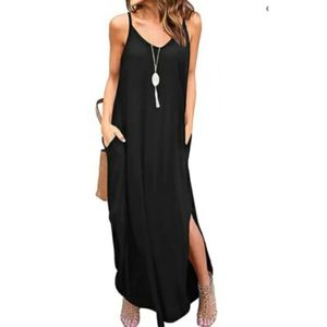 DUOSTICK Women's long dress with pockets